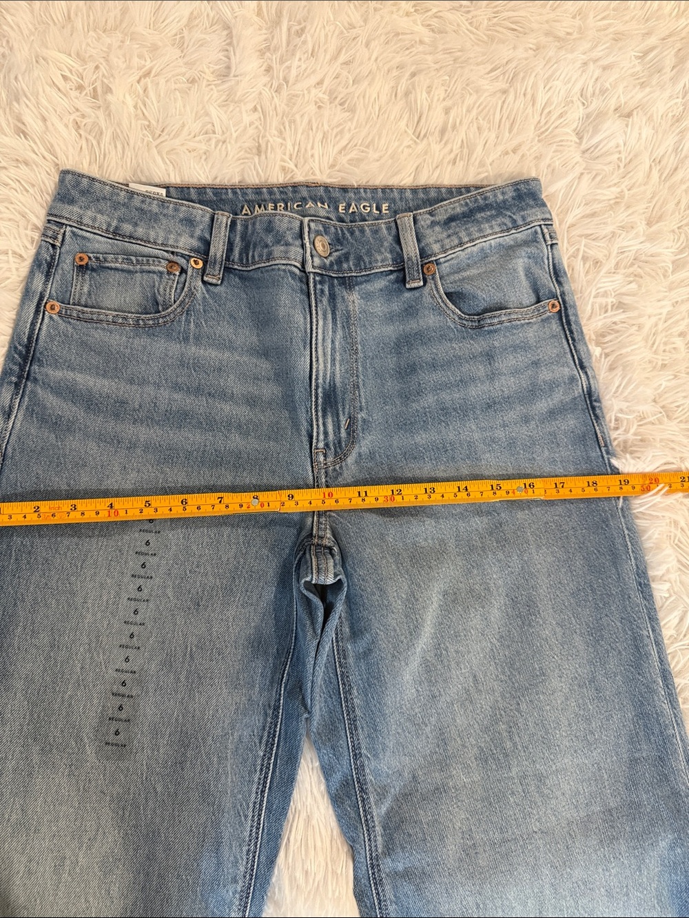 American Eagle high rise flare 6 NWOT - Picture 12 of 13